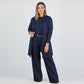 ✈️Free shipping worldwide⏳Time-Limited Special⏰Elegant 3-piece set including long cardigan, top and pants💞