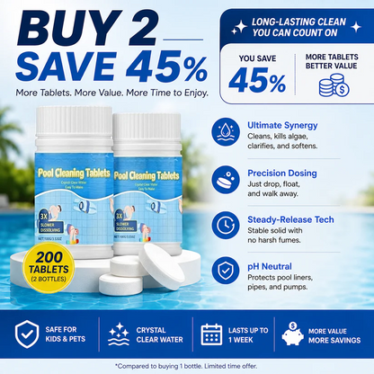Il purificatore per piscine di nuova generazione è arrivato ✨ Controllo delle alghe 2 volte più efficace, delicato &  Adatto ai bambini! 👨‍👩‍👧‍👦