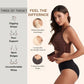 V-Neck Wirefree Bra with Wide Straps
