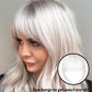 💜LAST DAY - BUY 1 GET 1 FREE💜Clip In Bangs 100% Human Hair Extensions Air Bangs