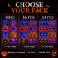 🔥מבצע יום אחרון 60% הנחה|🎃 מדבקות קיר לד לצללית ליל כל הקדושים