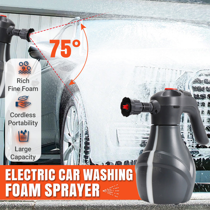 🔥Limited Time 50% OFF🔥Cordless Electric Car Washing Foam Sprayer