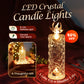 🎅Xmas Sales - 50% OFF🎄Set of 4 LED Crystal Candle Lights- Romantic Tabletop Night Lights