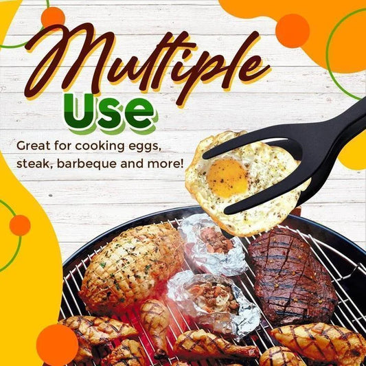 💜LAST DAY - BUY 1 GET 1 FREE💜All Day Cook 2 in 1 Spatula Tongs
