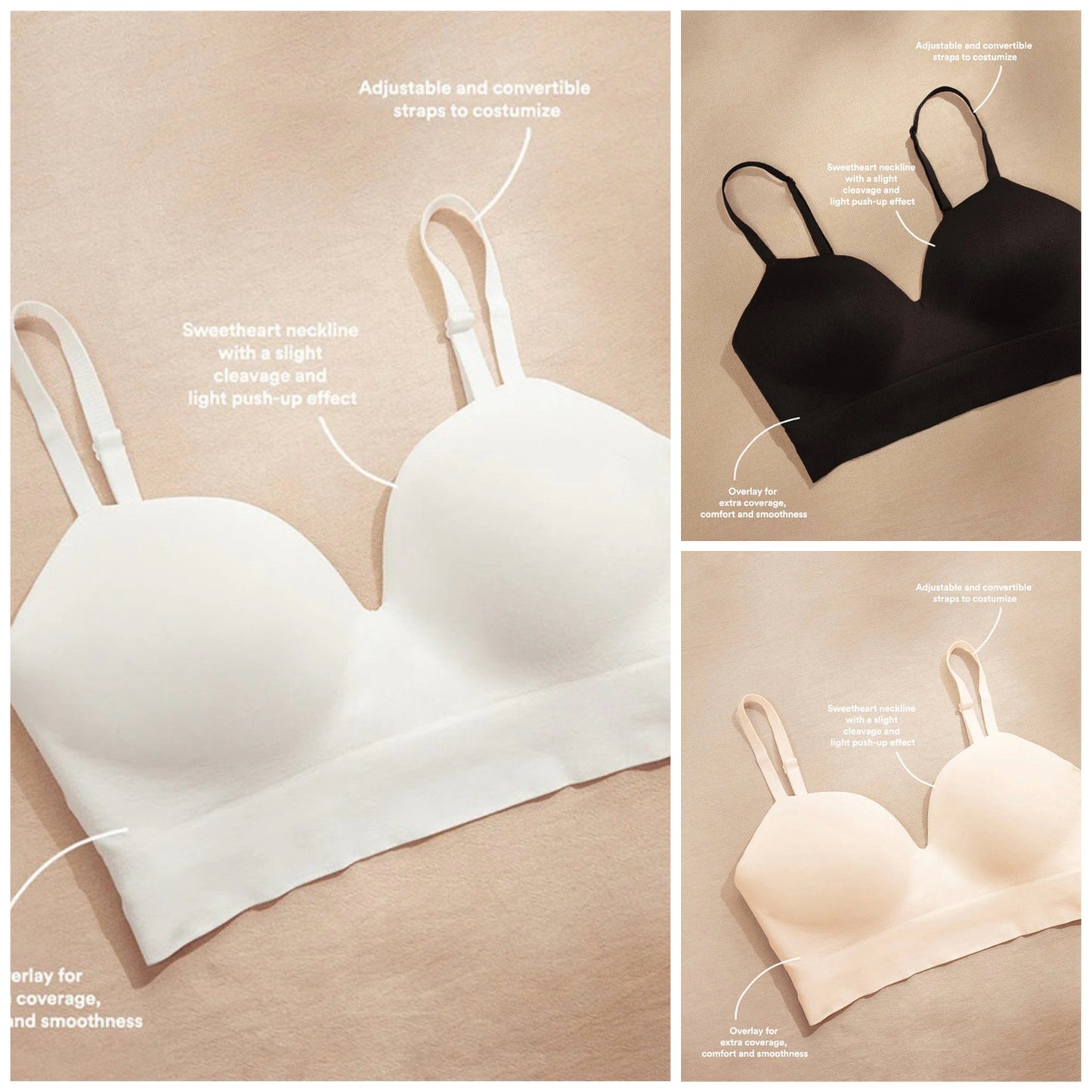 💜 LAST DAY PROMOTION - 50% OFF💜Supportive Comfort Wireless Shaping Bra