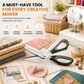 ✂️ Professional Pinking Shears – Sharp Serrated Fabric Scissors for Clean Zigzag Edges