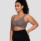 💜 LAST DAY PROMOTION - 50%OFF💜Women's Wireless V-Neck Crossover Mesh Seamless Push-Up Bra