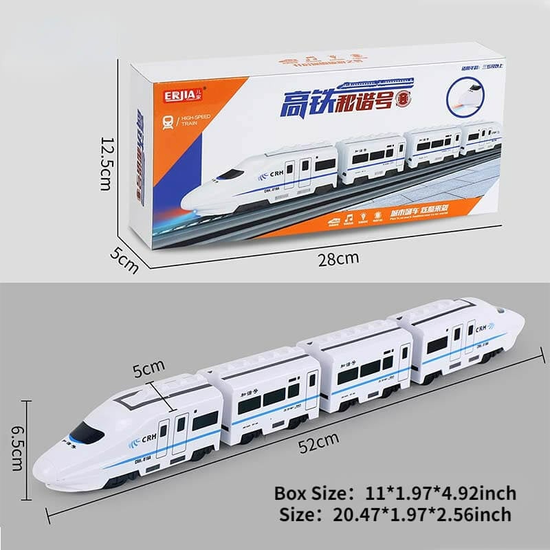 🎅Xmas Sales - 50% OFF🎄Electric Universal Simulation High Speed Railway Harmony Train Toy