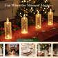 🎅Xmas Sales - 50% OFF🎄Set of 4 LED Crystal Candle Lights- Romantic Tabletop Night Lights