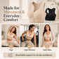 Women’s Wireless Posture Correction Bra with Front Closure & Wide Straps