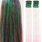 Clip in Hair Tinsel, Pack of 6 Pcs 24 Inch,Glitter Tinsel Hair Extensions 24 Inches, Festival Tinsel Fairy Hair Extension