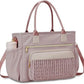 Insulated Lunch Tote for Women – Stylish Leakproof Cooler Bag with Adjustable Strap & Side Pockets