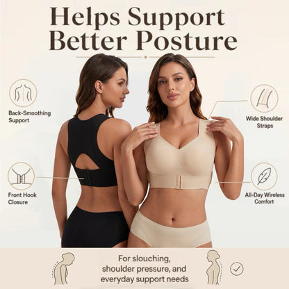 💕Σουτιέν AlignLift Posture-Perfect χωρίς ραφές