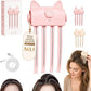 Wireless Heated Volumizing Root Lift Clip - Salon Crown Volume Styling Tool for Fine Flat Hair