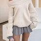 🎅Xmas Sales - 50% OFF🎄Fashion Loose Solid Color Pullover Sweater