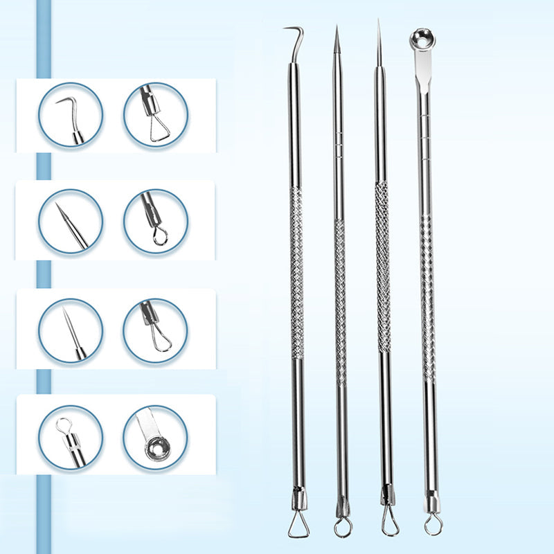 🔥Limited Time 50% OFF🔥Stainless Steel Blackhead Remover Tool Kit