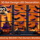 🔥Halloween Sale - 50% off 🎃3D Bat LED Wall Light Decor 🦇✨ – Easy Installation | Soft LED Glow for Living Room/Bedroom Festive Vibe