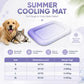❄️Cooling Gel Mat for Pets – No refrigeration needed, instant heat relief. Breathable, non‑toxic. Helps pets sleep cool all summer!