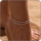 🩷Dainty Layered Waterproof Anklet
