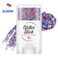 3-i-1 Patriotisk Glød😍✨Rød, Hvid &  Blå Glitter Body Stick