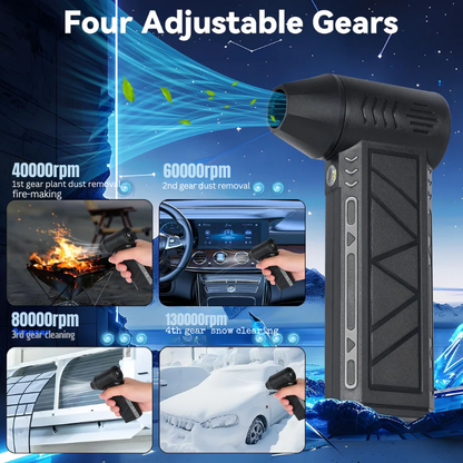 ❄️ Winter Pro — The LED Turbo Blower That Clears Snow in Seconds