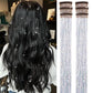 Clip in Hair Tinsel, Pack of 6 Pcs 24 Inch,Glitter Tinsel Hair Extensions 24 Inches, Festival Tinsel Fairy Hair Extension