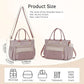 Insulated Lunch Tote for Women – Stylish Leakproof Cooler Bag with Adjustable Strap & Side Pockets
