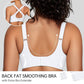 💜 LAST DAY PROMOTION - 50%OFF💜Women's Wireless V-Neck Crossover Mesh Seamless Push-Up Bra