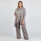 ✈️Free shipping worldwide⏳Time-Limited Special⏰Elegant 3-piece set including long cardigan, top and pants💞