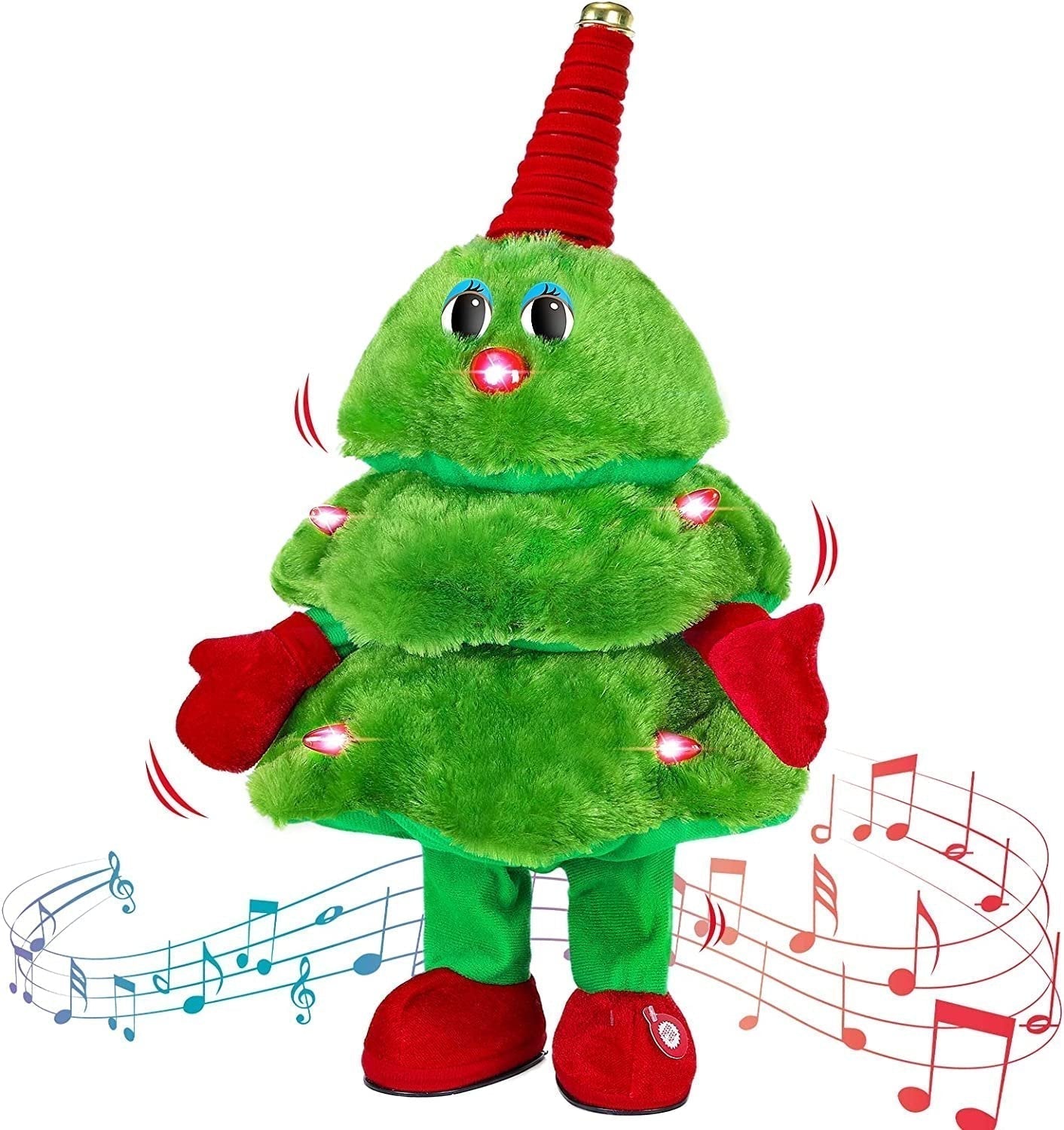 🎅Early Xmas Sales - 50% OFF🎄🎵Sing and Dance Rock Christmas Tree Toy🎸🎷