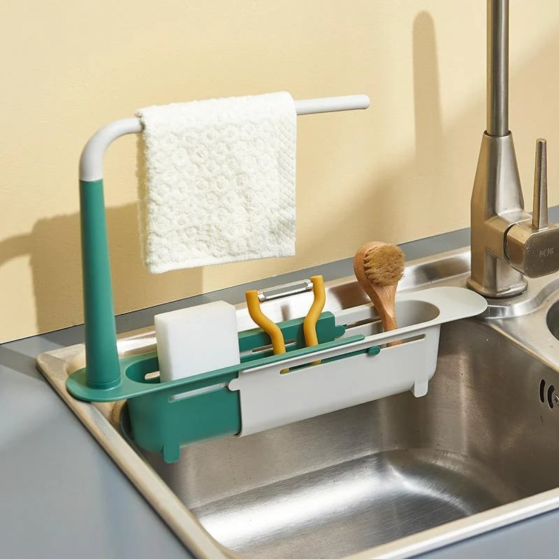 🔥Limited Time 50% OFF🔥Updated Telescopic Sink Storage Rack