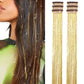 Clip in Hair Tinsel, Pack of 6 Pcs 24 Inch,Glitter Tinsel Hair Extensions 24 Inches, Festival Tinsel Fairy Hair Extension