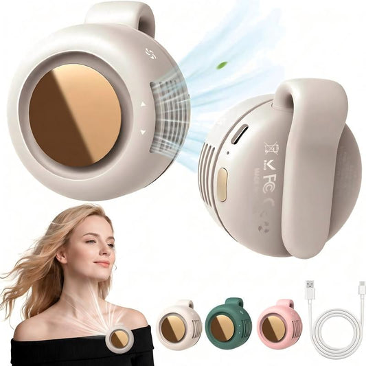🌀 Ventilatore senza pale – Ultraleggero &  Ricarica rapida in 1,5 ore
