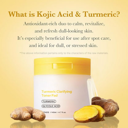 Kojic Acid Kurmeric Power Duo arcra & testre | Ideális problémás bőrre & Fotóápolás utáni használatra | Nyugtató & Nyugtató hatás kojicsavval, kurkumával, niacinamiddal