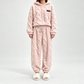 👖 Women's Plush Cable Knit Hoodie & Pants Set