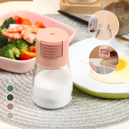 🔥HOT SALE🔥Salt and Pepper Shakers Precise Quantitative Push Type