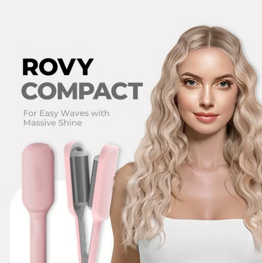 🔥Last Day Promotion 49% OFF - 🔥🌐ROVY COMPACT Hair Waver Crimper, HairCurler & Curling lrons