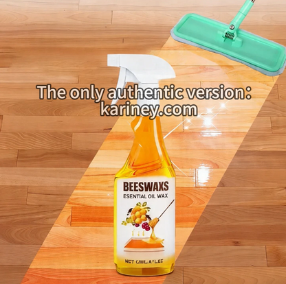 ✨ ScratchErase méhviasz fapadló spray – Tisztít, visszaadja a fényt &  Eltávolítja a karcolásokat! 🧹