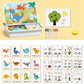 🎃HALLOWEEN PRE-SEASON 50% OFF👻 Magnetic Puzzle Dress-Up Game Children's Double-Sided Educational Toy Portable Preschool Learning Toy