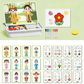 🎃HALLOWEEN PRE-SEASON 50% OFF👻 Magnetic Puzzle Dress-Up Game Children's Double-Sided Educational Toy Portable Preschool Learning Toy