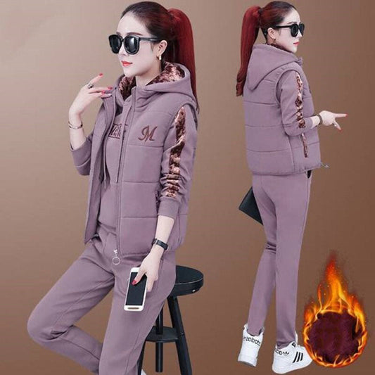 🔥Limited Time 50% Off 🔥Women's Winter Warm Three-Piece Suit