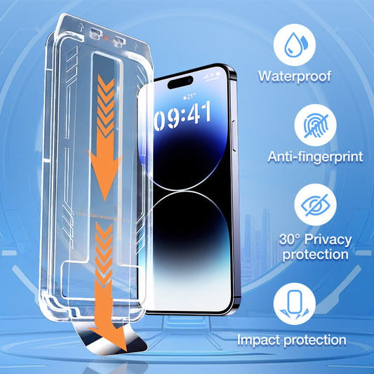 🔥Limited time 50% off🔥 iPhone Tempered Anti-Peeking Screen Protector - No Bubbles No Dust