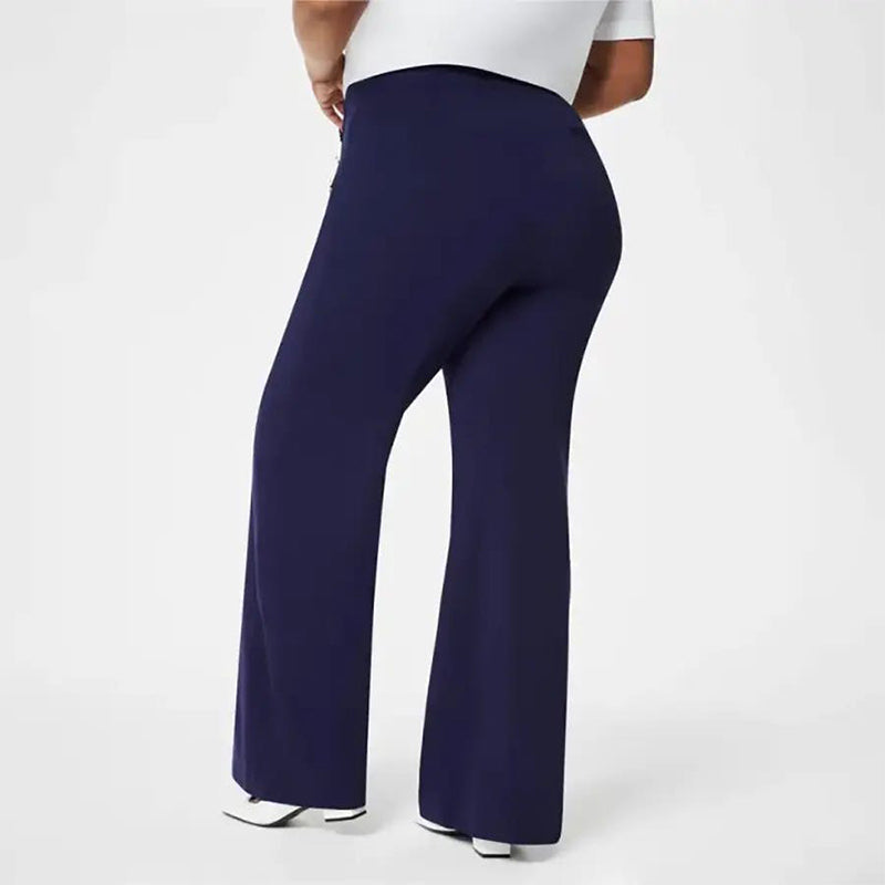 🎅Xmas Sales - 50% OFF🎄Women's Plus Size High Stretch High-Waist Wide-Leg Pants