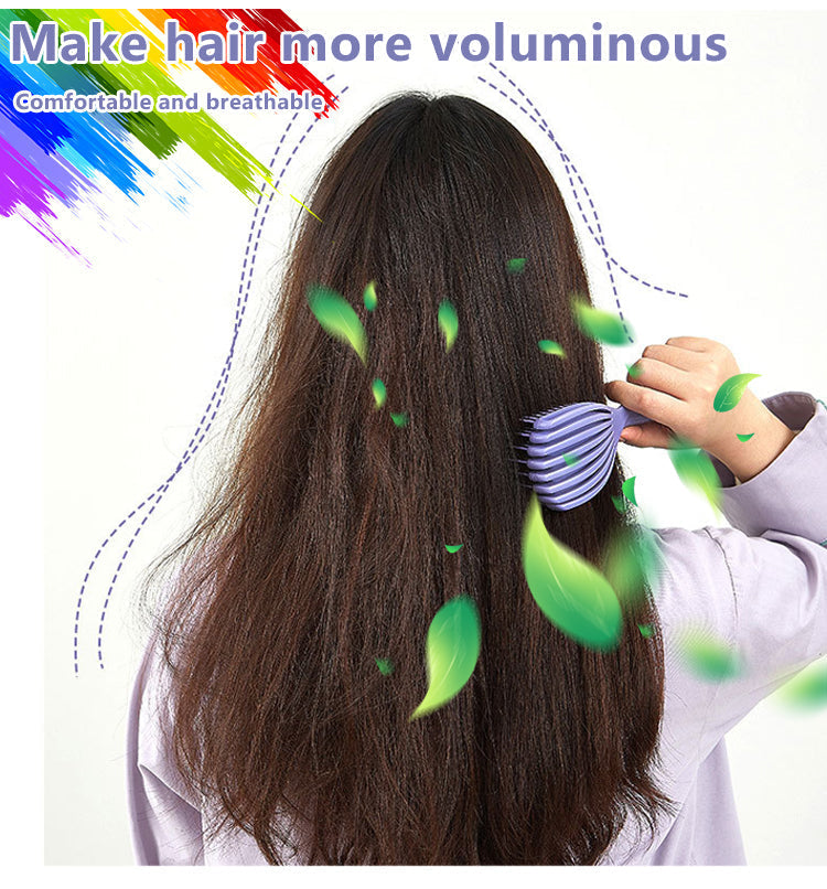 Hollow Out Smooth Hair Fluffy Comb