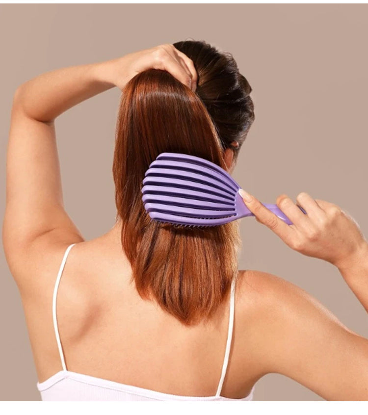 Hollow Out Smooth Hair Fluffy Comb