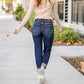 🔥VENTE CHAUDE D'ÉTÉ🔥Jean boyfriend effet usé gainant pour femme