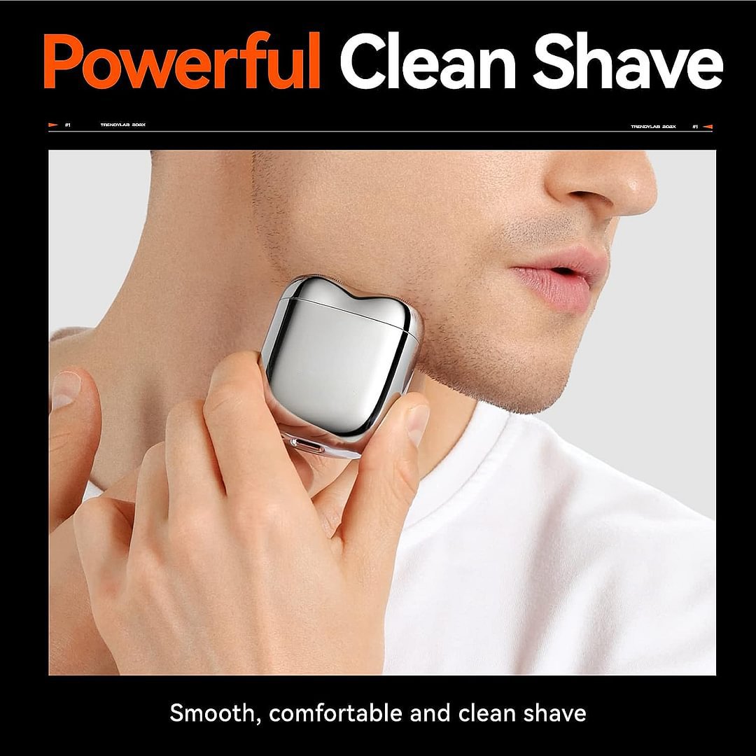 🔥🖤Black Friday Sale:50% OFF🔥 2024 New Upgrade Pocket Shaver USB Mini Shavers for Men Rechargeable Waterproof Compact Electric Razor for Home, Car, Travel