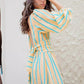 Fashion Robe arrière sans entrave verticale