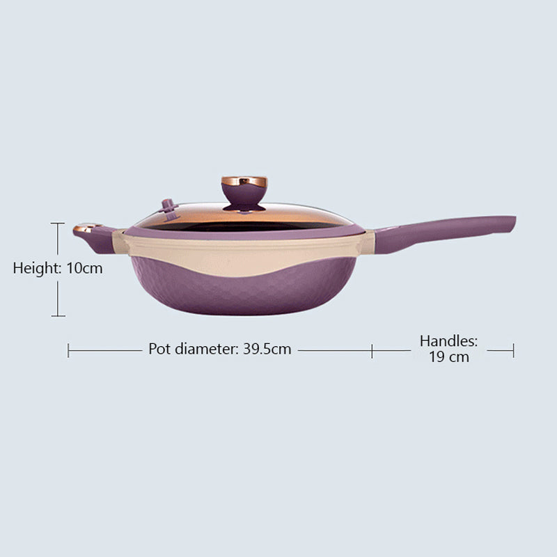 🔥Free Shipping🔥 Non-Stick Pan With Steamer Basket