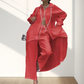 Couleur solide à la mode des femmes